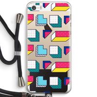 8-bit N°7: iPhone 5 / 5S / SE Transparant Hoesje met koord