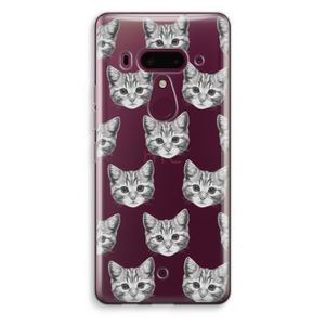 Kitten: HTC U12+ Transparant Hoesje
