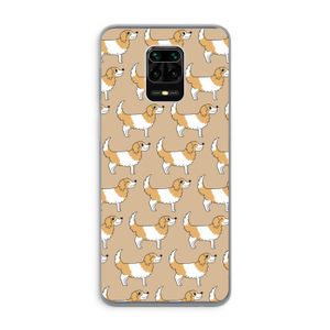 Doggy: Xiaomi Redmi Note 9 Pro Transparant Hoesje