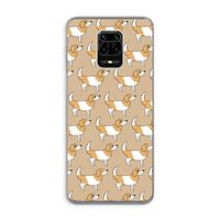 Doggy: Xiaomi Redmi Note 9 Pro Transparant Hoesje Doggy: Xiaomi Redmi Note 9 Pro Transparant Hoesje