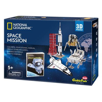 Cubic Fun 3d puzzel national geographic ruimtemissie
