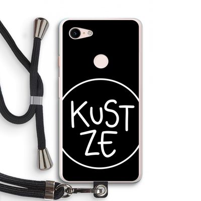 KUST ZE: Pixel 3 XL Transparant Hoesje met koord