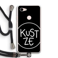 KUST ZE: Pixel 3 XL Transparant Hoesje met koord
