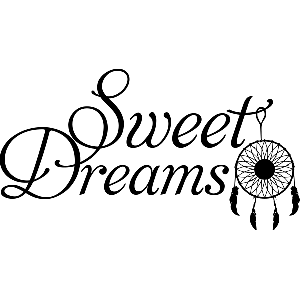 Sweet dreams dromenvanger - Muursticker