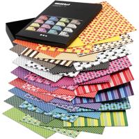 Creativ Company Color bar papier, a4, vel 210x297 mm, 100 gr, diverse kleuren, 16x10 vel/ 1 doos
