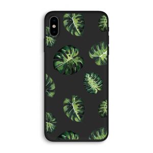 Tropische bladeren: iPhone X Biologisch afbreekbaar hoesje