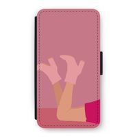 Pink boots: iPhone 11 Pro Flip Hoesje