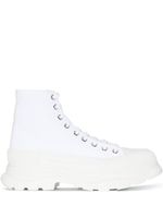 Alexander McQueen baskets montantes Tread Slick - Blanc - thumbnail