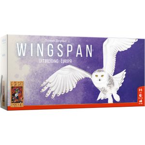 999 Games Wingspan: Europa bordspel Nederlands, Uitbreiding, 1 - 5 spelers, 40 - 70 minuten, Vanaf 10 jaar