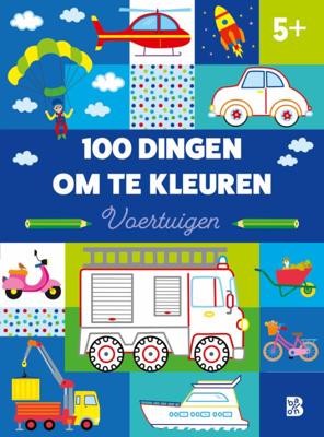 100 dingen om te kleuren: voertuigen (Paperback)