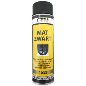 Ctn Coating Mat Zwart (500 Ml)