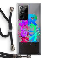 Dream: Samsung Galaxy Note 20 Ultra / Note 20 Ultra 5G Transparant Hoesje met koord