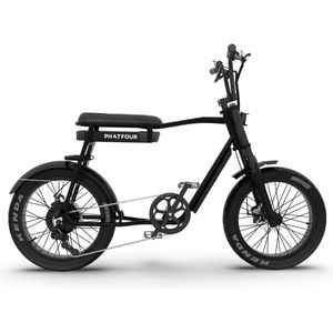 Phatfour FLS+ Zwart - Elektrische Scooter