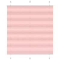Plissé rolgordijn 120x100cm stofbreedte 119,4cm polyester roze