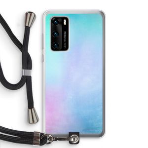 mist pastel: Huawei P40 Transparant Hoesje met koord