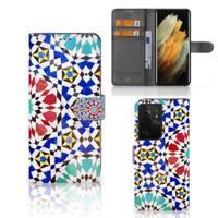 Samsung Galaxy S21 Ultra | Bookcase | Mozaïek Samsung Galaxy S21 Ultra | Bookcase | Mozaïek
