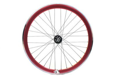 Origin8 Fixed Gear Achterwiel - Rood ADZ Origin8 Fixed Gear Achterwiel - Rood ADZ