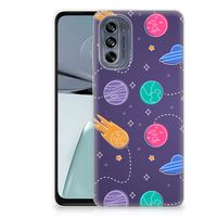 Motorola Moto G62 5G Silicone Back Cover Space - thumbnail