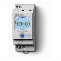 Schakelklok Finder voor de meterkast t.b.v. een elektrische boiler. Oplossing wegvallen TF-signaal