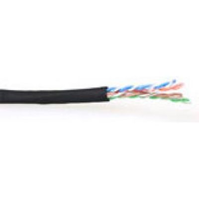 ACT CAT6 U/UTP PVC soepel patch zwart 100 m