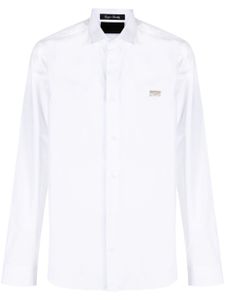 Philipp Plein chemise Sugar Daddy Cut LS - Blanc