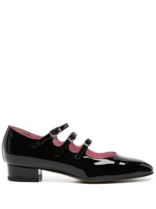 Carel Paris ballerines Ariana 30 mm en cuir - Noir