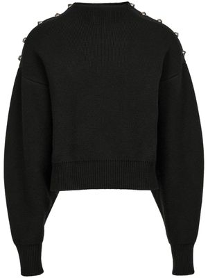 Ferragamo sweat à boutons décoratifs - Noir