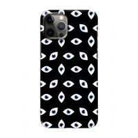 Eyes pattern: Volledig geprint iPhone 12 Pro Hoesje