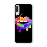 Lip Palette: Samsung Galaxy A70 Transparant Hoesje