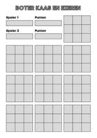 Boter Kaas en Eieren Spel (Paperback)