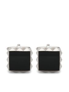 Lanvin gemstone studded cufflinks - Argent