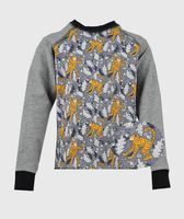 Long Sleeve Shirt Monkeys Grey