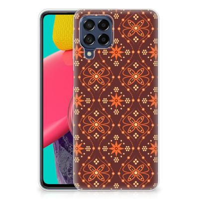 Samsung Galaxy M53 | TPU bumper | Batik Brown