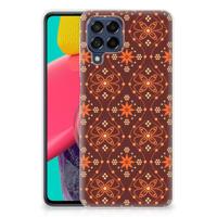 Samsung Galaxy M53 | TPU bumper | Batik Brown