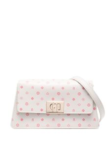 Furla mini sac porté épaule Zoe en cuir - Tons neutres