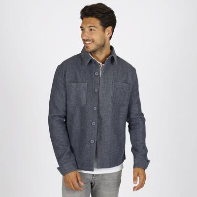 Heren Overshirt Meerwijk | Denimblauw