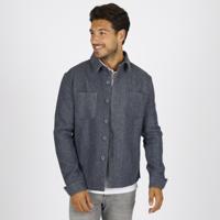 Heren Overshirt Meerwijk | Denimblauw Heren Overshirt Meerwijk | Denimblauw