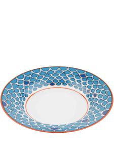 Pinto Paris assiette ronde Lagon Soup - Bleu