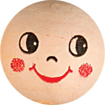 Creativ Company Hoofden, d 22 mm, licht beige, 10 stuk/ 1 doos