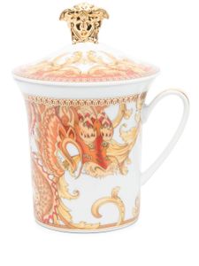 Versace x Rosenthal tasse Asian Dream en porcelaine - Blanc