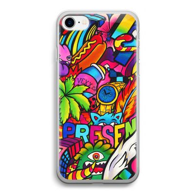 Represent: iPhone SE 2020 Transparant Hoesje