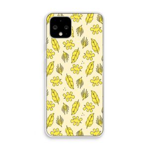 Herfst: Pixel 4 Transparant Hoesje