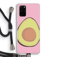 Avocado: Samsung Galaxy S20 Plus Transparant Hoesje met koord