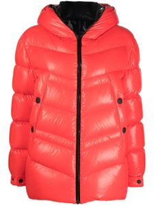 Moncler doudoune à capuche - Rouge