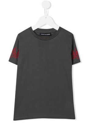 Vision Of Super Kids t-shirt à logo brodé - Gris