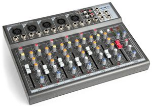 Vonyx VMM-F701 7 kanaals muziekmixer met effect en USB speler