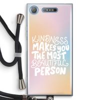 The prettiest: Sony Xperia XZ1 Transparant Hoesje met koord