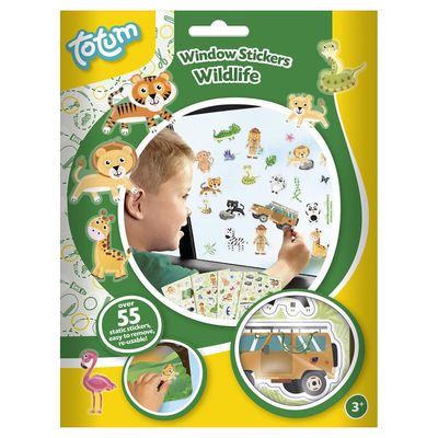 Totum raamstickers wildlife