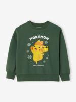 Katoenen jongenssweater kerst POKEMON dennen
