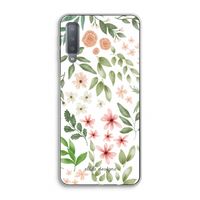 Botanical sweet flower heaven: Samsung Galaxy A7 (2018) Transparant Hoesje Botanical sweet flower heaven: Samsung Galaxy A7 (2018) Transparant Hoesje